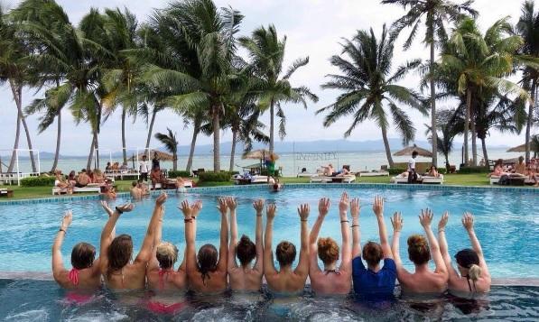 Infinity Beach Club Resort & Hostel Koh Phangan Baan Tai Exterior foto