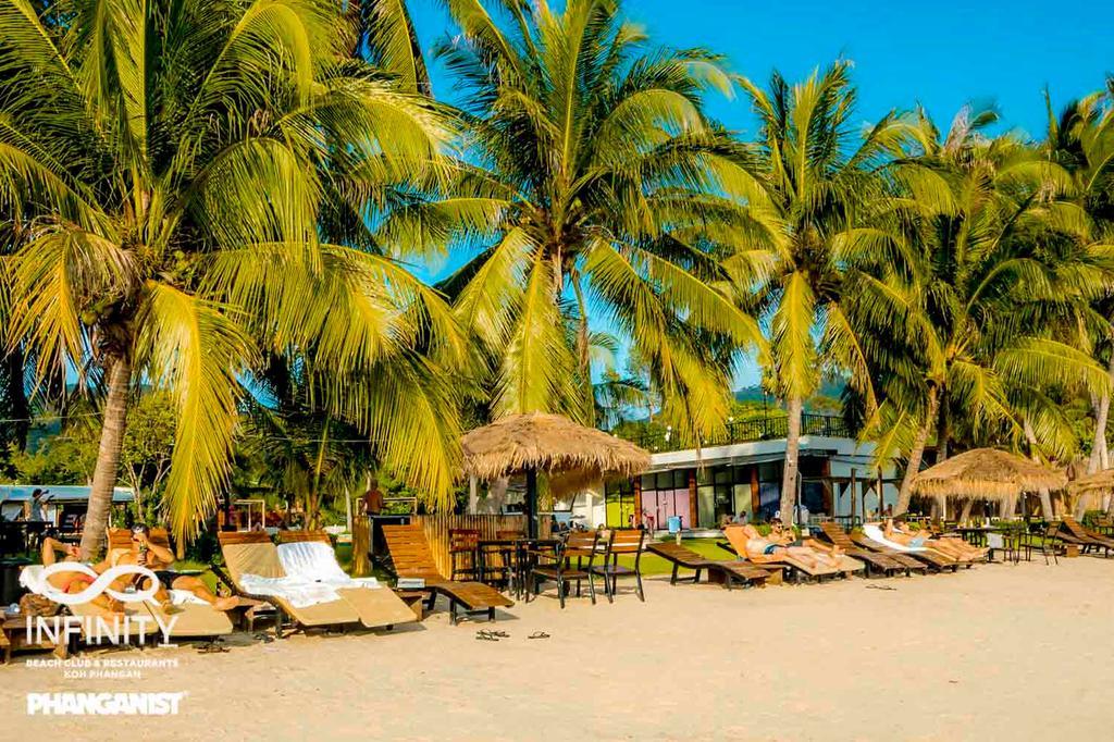 Infinity Beach Club Resort & Hostel Koh Phangan Baan Tai Exterior foto